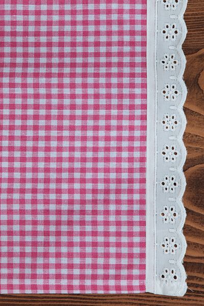 cotton maison Runner festonat carouri Retro 40x110 Cm
