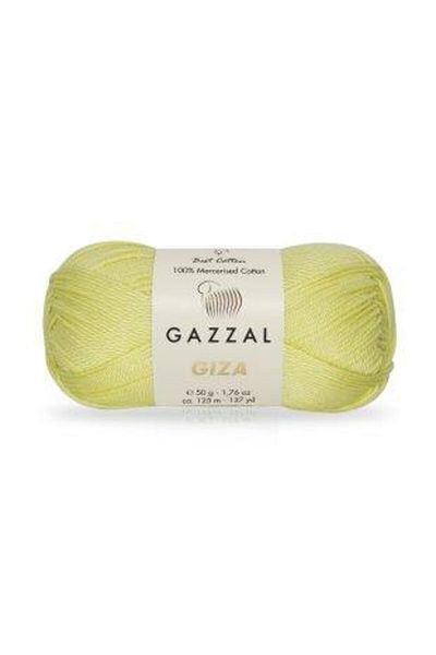 Gazzal Γκίζα 50 γρ. Mercerized Cotton Yarn Amigurumi Yarn Πλεκτό Χέρι 2459