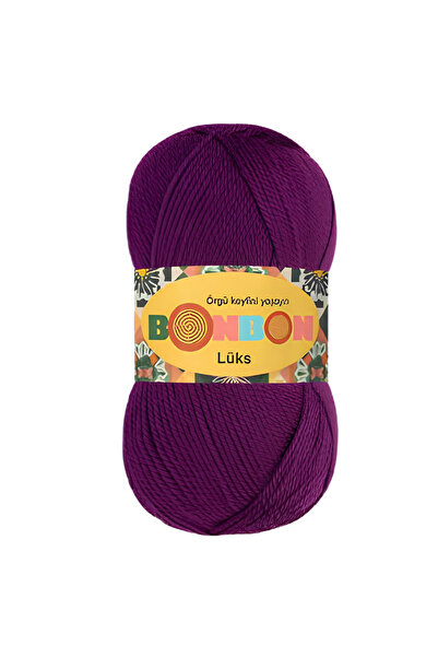 NAKO Lüks Mürdüm 100 Gr. 98287 Tekli