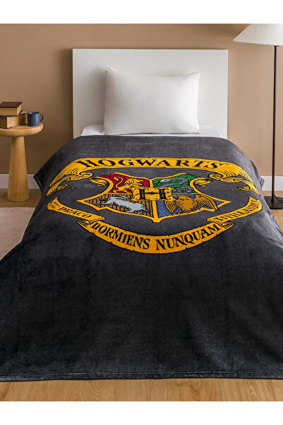 LC Waikiki LCW HOME Karışık Baskılı Harry Potter Baskılı Tek Kişilik Battaniye 150x200 Cm
