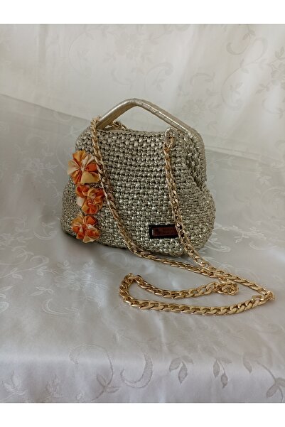 El SANATLARI DÜNYASI 06 Kadın Çanta Dore Şık Günlük