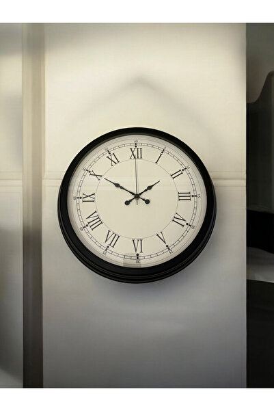 GİTTİGİTTİ Decorative Wall Clock with Latin Alphabet
