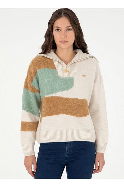 U.S. Polo Assn. LACCO DMLS - Hanorac pentru ciclism Comfort Fit pentru femei