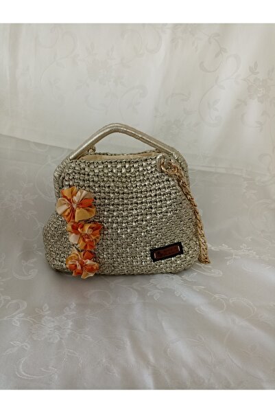 El SANATLARI DÜNYASI 06 Kadın Çanta Dore Şık Günlük