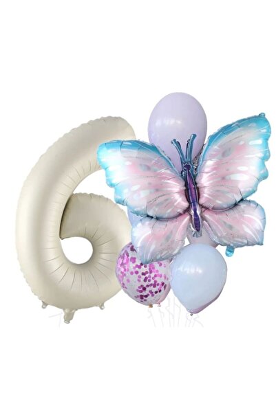 DÜVENCİ TİCARET SET BALON DE MIEL CU NUMERE CREAM