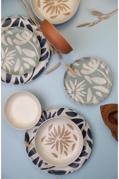 Kütahya Porselen Set de cină Kutahya Porselen Moderna 24 piese pentru 6 persoane – multicolor