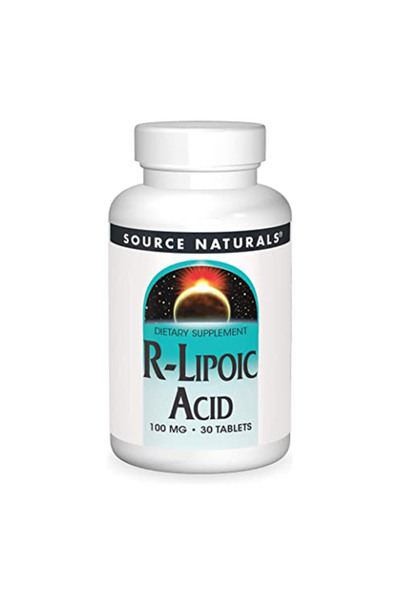 source naturals R Lipoic Acid, 100 mg, 30 Tablets