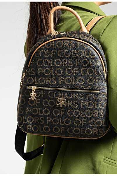 eflanmoda Polo u bojama bež i crno Ranac