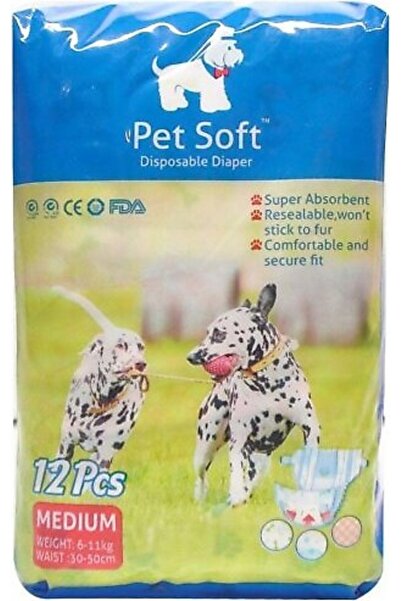 MadPet Petsoft Medium Evcil Hayvan Regl Seyahat Kilot Bezi