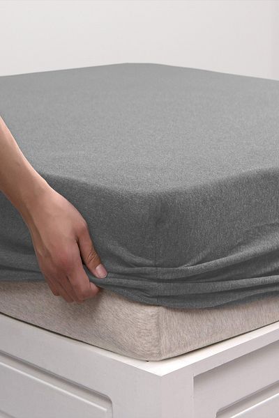 TeksNil Home RANFORCE - قطن أنثراسايت مرن اقتصادي مزدوج كارساف 8 ألوان