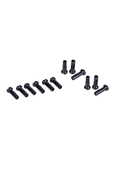 ZTTO Black 12pcs Bicycle Nipples 14G 2.0 14mm 2.0mm High Strength Aluminum Al...