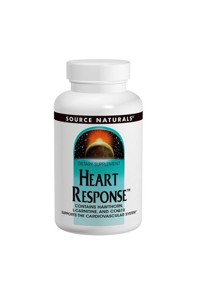 source naturals استجابة القلب، 60 قرصًا