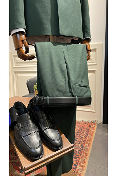 Guild Rubik Yeşil Kruvaze Takım Elbise