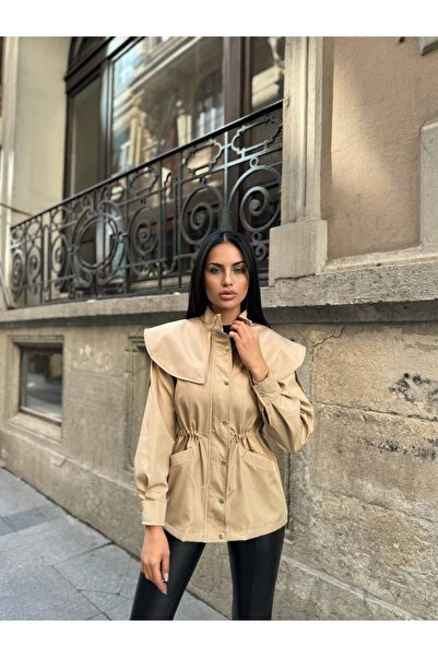 Kedi Fashion Kısa trenç