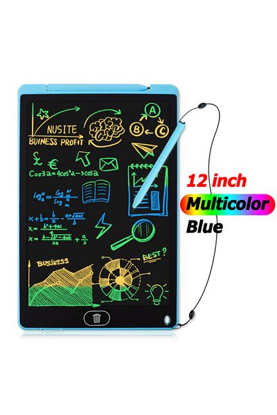 Choice Blue 12in color 8.5/ 12 inch Writing Board Drawing Tablet LCD Screen Writing Digital Graphic Tablets