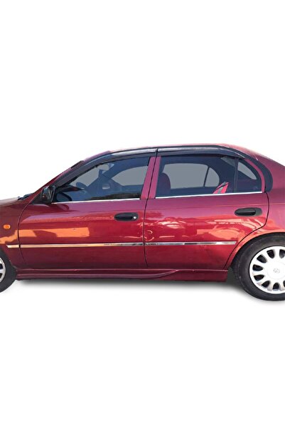 Kml34tuning55 Oto Toyota Corolla Sedan Krom Cam Çıtası 1992-1998 Uyumlu Pasla...