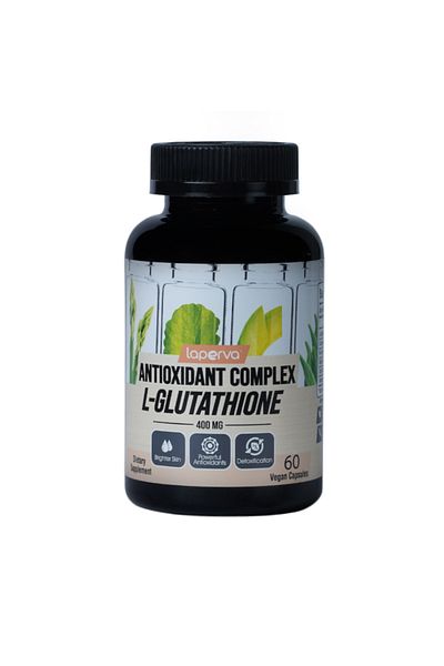 Laperva Antioxidant Complex L Glutathione, 60 Veggie Capsules, 400 mg