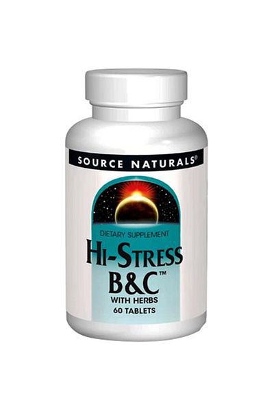 source naturals Hi-Stress B And C, 60 Tablets
