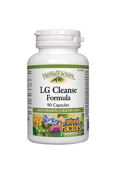 Natural Factors تركيبة إل جي كلينس 90 كبسولة