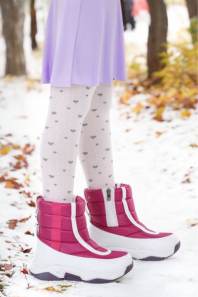 KARAMAZI Karamazı Kids Pablo Zippered Girls Snow Boots