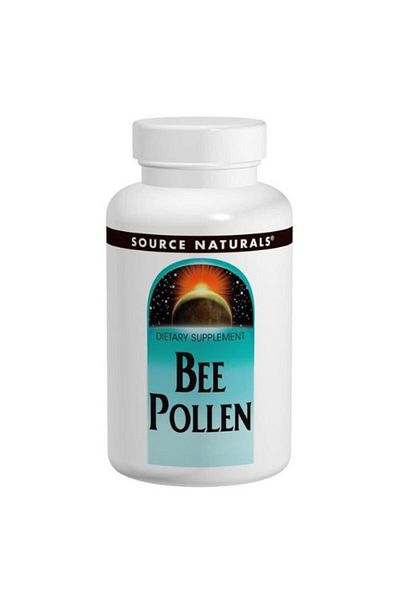 source naturals Source Natural Bee Pollen, 100 Tablets, 500 mg