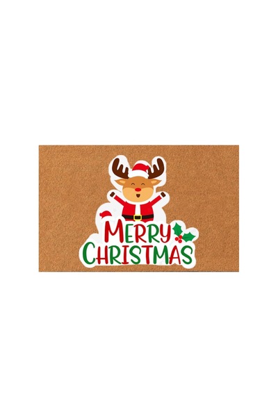 KARMAT Christmas Themed Door Mat, Interior and Exterior Decorative Door Mat