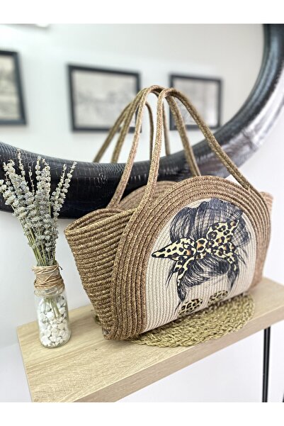 HOBİ Kordon Ip El Yapımı Çanta