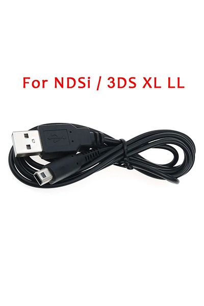 Choice For NDSi 3DS XL USB Data Charger Charging Power Cable Cord for DS Lite DSL NDSL For NDSi 3DS New 3DS