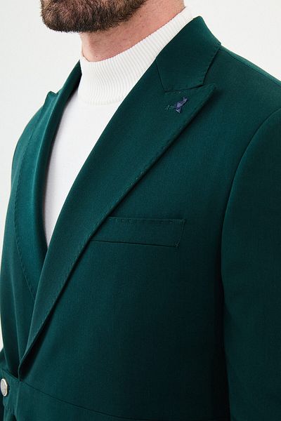 Mcr Pointed Collar Suit Set