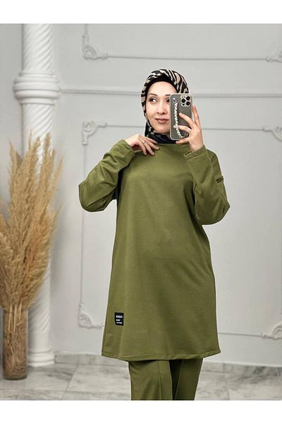 Nevayla Moda Πράσινο Σετ Hijab 2 τεμ