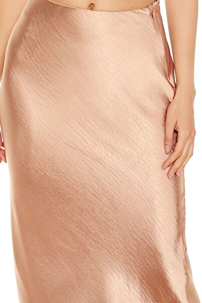 Forever 21 Saten Maxi Etek