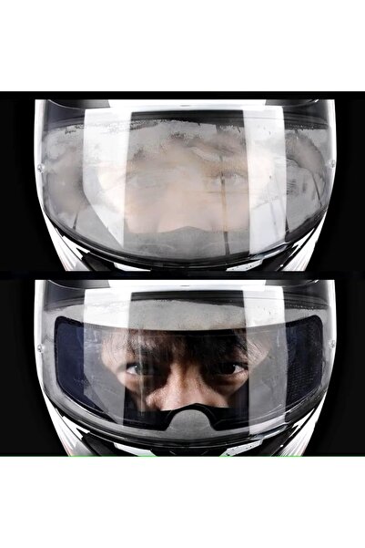 Kask Buğu Vizör Buhar Önleyici Şeffaf Pinlock Film-antifog Şeffaf Film