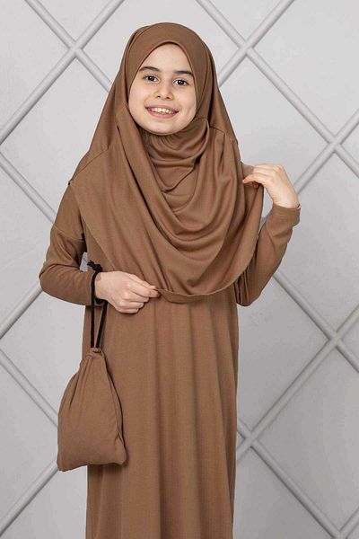 EBRUTESETTÜR Hijab Children's Prayer Dress