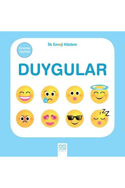 Karma Kitaplar My First Book of Emoji - Feelings 1001 Flower Books Book