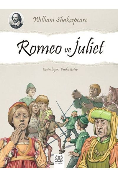 Karma Kitaplar Romeo and Juliet 1001 Floral Books Book