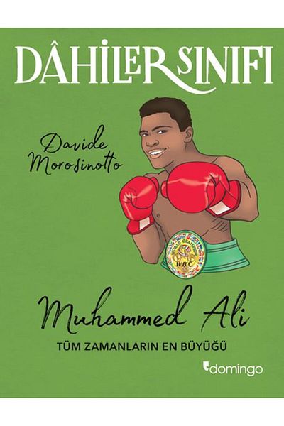 Karma Kitaplar Muhammad Ali Genius Class - Domingo Publishing House the Greatest (Book with Protect Bag)