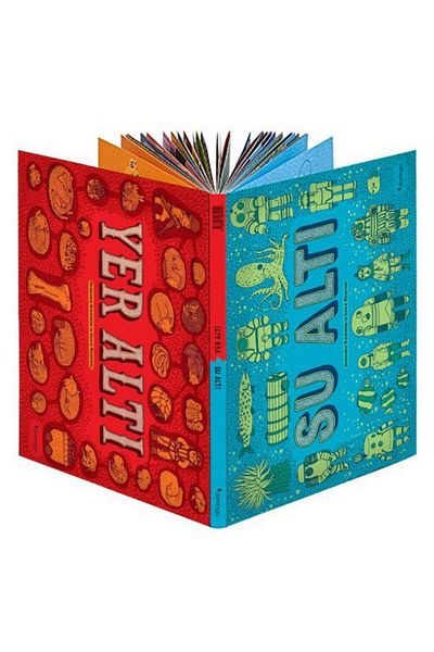 Karma Kitaplar Underfloor - Underwater Domingo Publishing House Book (with Protection Bag)