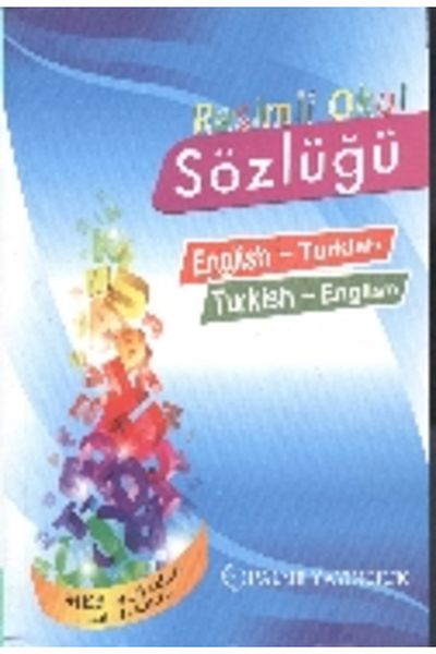 Karma Kitaplar Illustrated School Dictionary English-Turkish Turkish-English Palme Publishing Book
