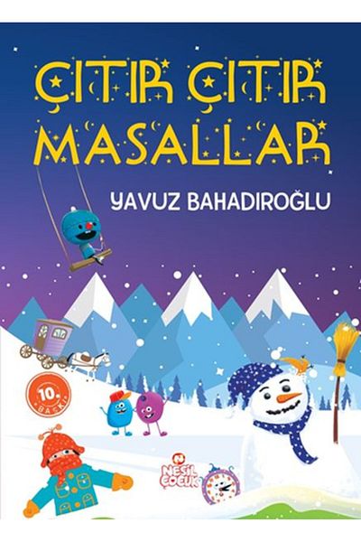 Karma Kitaplar Crispy Crispy Fairy Tales Generation Children's Book (with Protection Bag)