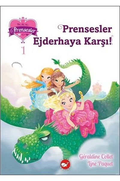 Nan Kitap 1 - 3 Princesses White Whale Against the Dragon Publications Book (with Protection Bag)