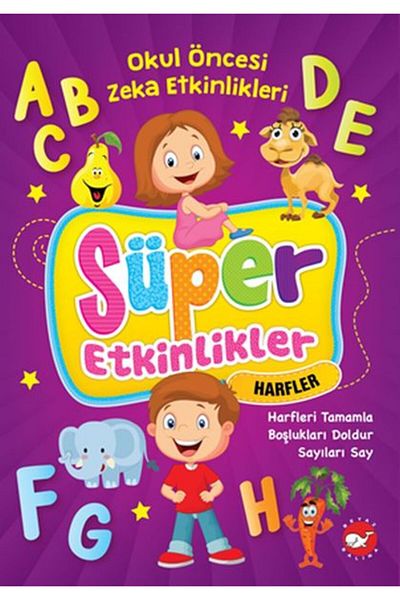 Nan Kitap Super Events- Letters White Whale Publications Book (with Protection Bag)