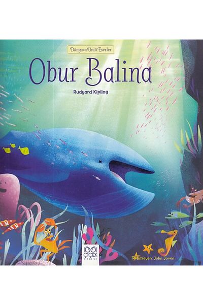 Karma Kitaplar World Famous Works - Gluttonous Whale 1001 Flower Books Book