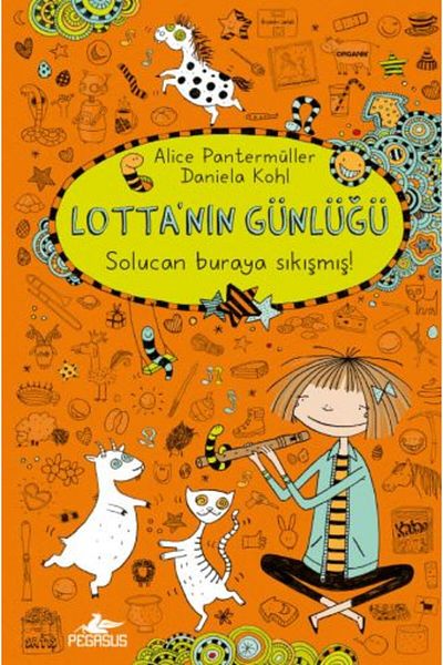 Karma Kitaplar Lotta's Diary 3 - the Worm Is Stuck Here (Hardcover)