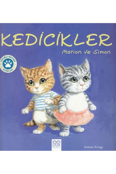 Karma Kitaplar Cute Animal Stories -Kittens Marion and Simon 1001 Flower Books Book