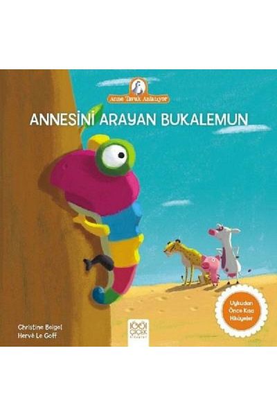 Karma Kitaplar Mom Chicken Telling - Chameleon Calling His Mother 1001 Flower Books Book