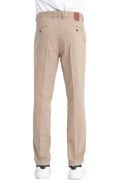 Varetta Ανδρικό παντελόνι από καμβά με τσέπες βιζόν Casual Winter Thick Regular Lycra