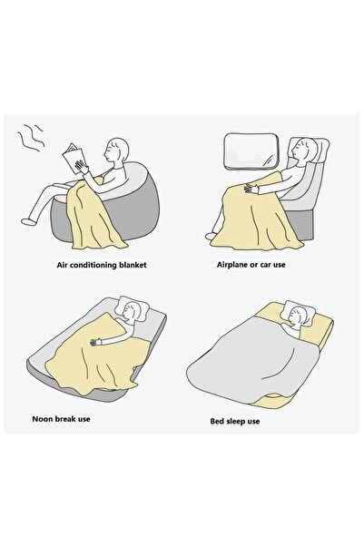 Elmas Dizayn 150X220 cm Tv Sofa Bed Blanket Stain Resistant Antibacterial Bird, Flower, Peacock