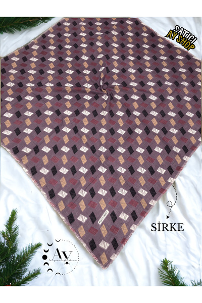 its AY shop وشاح حجاب نسائي من القطن المطلي بالخل