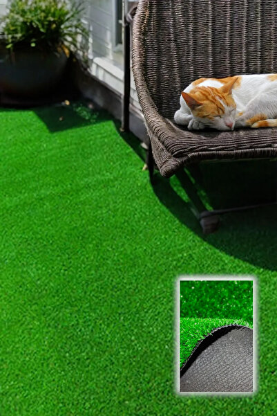 Chandler Home Liso 7 mm Suni Çim Halı – Şık ve Pratik Balkon & Dış Mekan Halısı