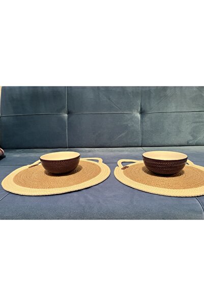 Bright3 Cat Dog Pet Feeding Mat Set of 2 Cat Small Breed Dog Feeding Mat 35 cm